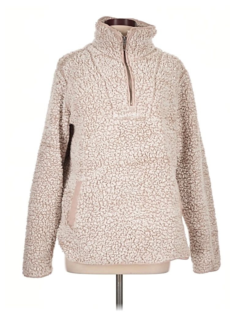 Pre-owned Thread & Supply Pullover Sweater In Tan