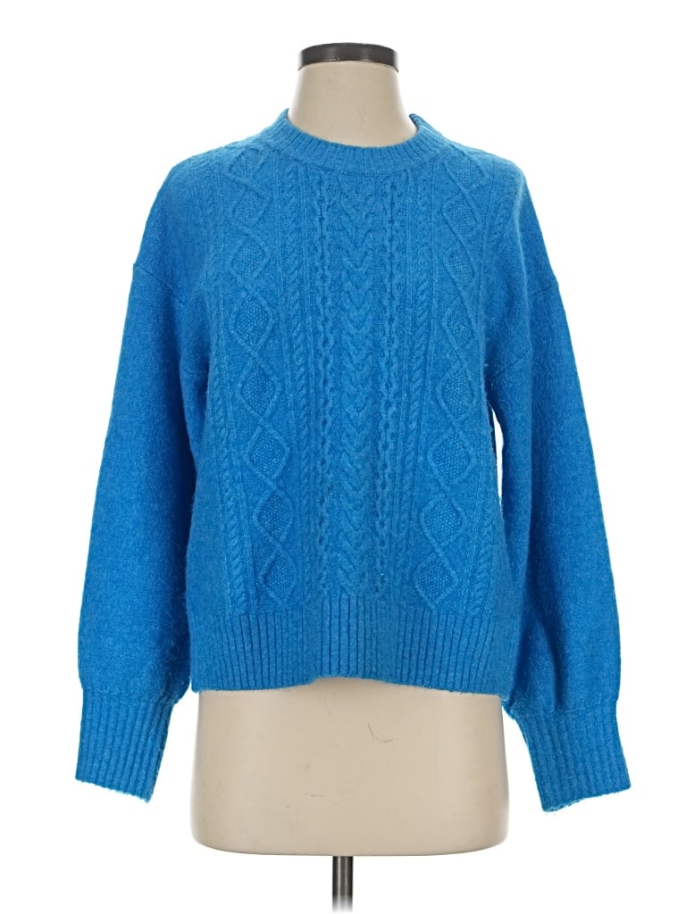 Pre-owned Gap Pullover Sweater In Blue