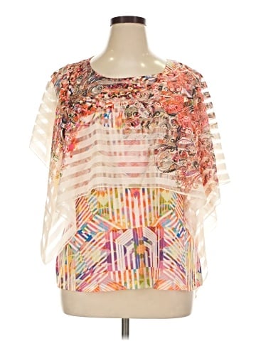 One World Short Sleeve Blouse (view 1)