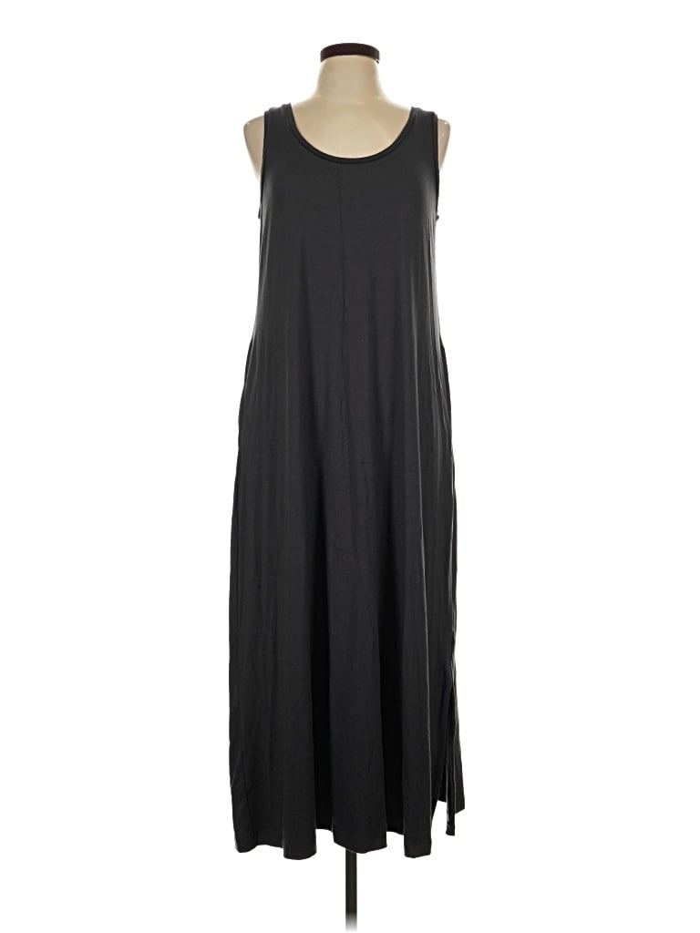 Pre-owned Active Casual Dress In Gray