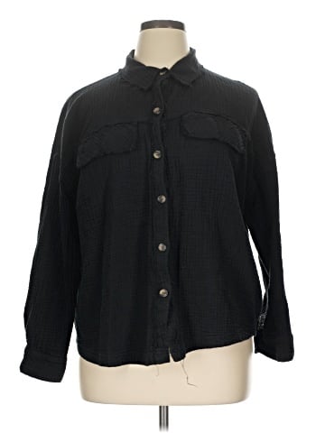 Supplies Long Sleeve Button-Down Shirt (view 1)