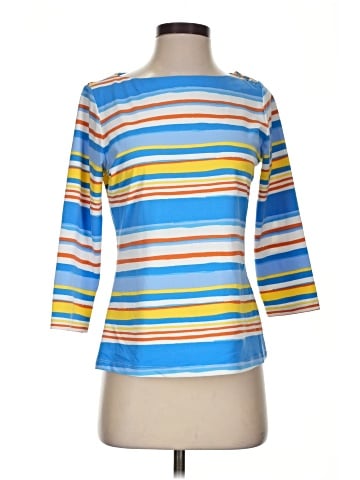J. McLaughlin 3/4 Sleeve T-Shirt (view 1)