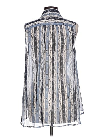 Canyon River Blues Sleeveless Blouse (view 2)