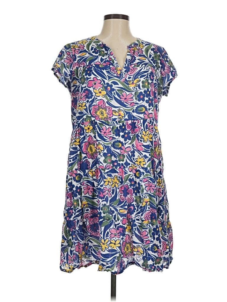 Pre-owned Roller Rabbit Casual Dress In Blue
