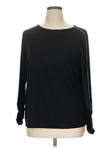 Dennis by Dennis Basso Long Sleeve Top (view 1)