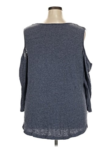 Great Northwest Indigo 3/4 Sleeve T-Shirt (view 2)