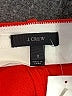 J.Crew 100% Polyester Solid Red Shorts Size 2 - photo 3