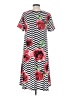 Lularoe Print Red Casual Dress Size S - photo 2