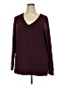 Lucky Brand Burgundy Pullover Sweater Size XXL - photo 1