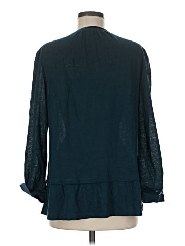 Wrap Long Sleeve Blouse (view 2)