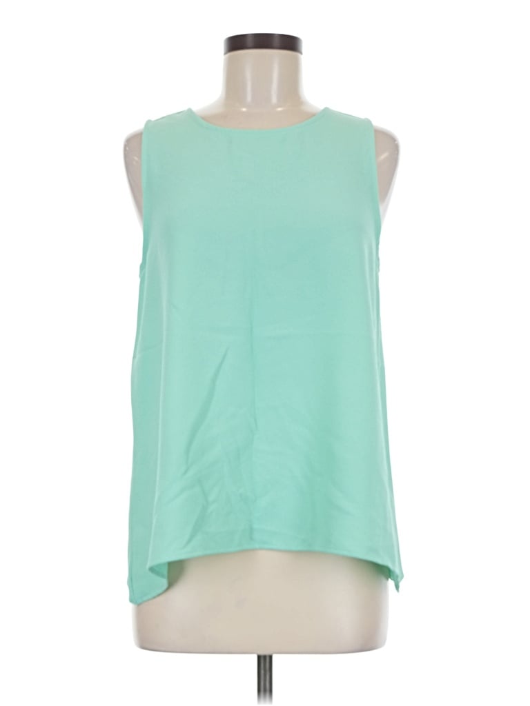 Pre-owned Blue Rain Sleeveless T-shirt In Green