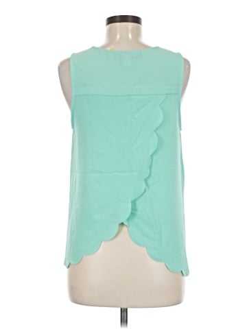 Blue Rain Sleeveless T-Shirt (view 2)