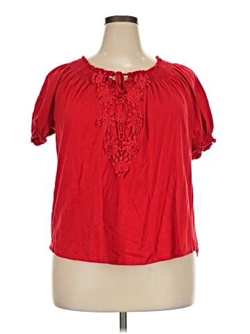 C.D. Daniels Short Sleeve Blouse (view 1)