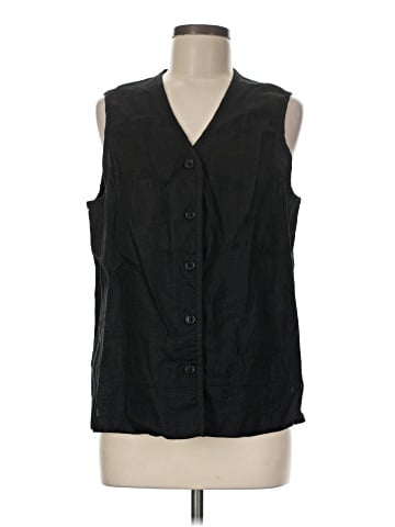 Westbound Sleeveless Button-Down Shirt (view 1)