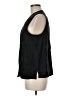 Westbound Black Sleeveless Button-Down Shirt Size M - photo 5