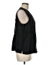Westbound Black Sleeveless Button-Down Shirt Size M - photo 4