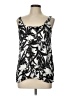 5/48 100% Polyester Black Sleeveless Blouse Size L - photo 1
