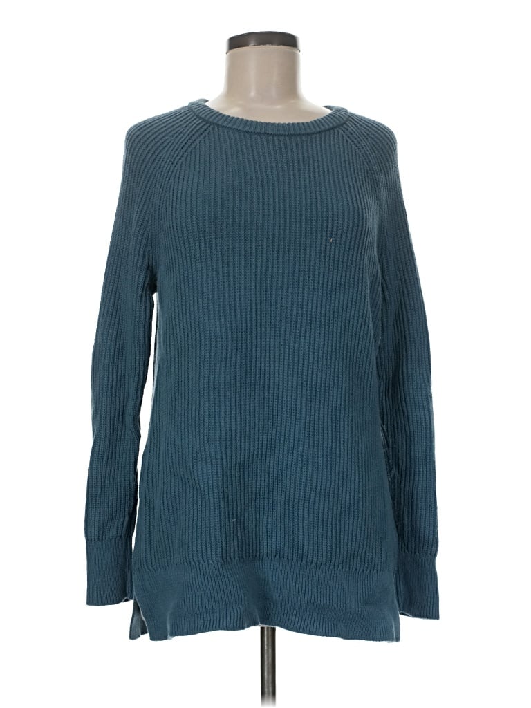 Pre-owned L.l.bean Pullover Sweater In Teal