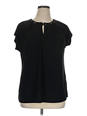Notations Short Sleeve Blouse (view 1)