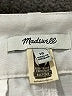 Madewell Solid Ivory Shorts Size 10 - photo 3