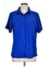 Diosun Blue Short Sleeve Blouse Size L - photo 1