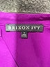 Brixon Ivy 100% Polyester Purple 3/4 Sleeve Blouse Size M - photo 7