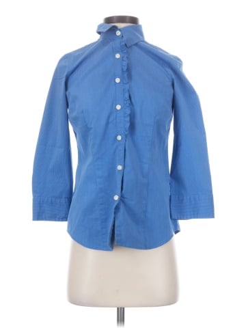 G.H. Bass & Co. 3/4 Sleeve Button-Down Shirt (view 1)