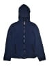 H&M 100% Polyester Blue Zip Up Hoodie Size 8 - 10 - photo 1