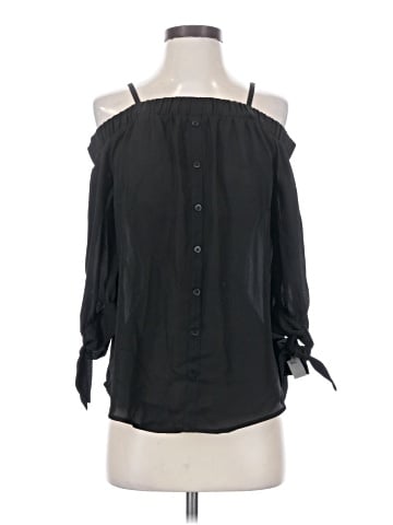 Iz Byer 3/4 Sleeve Blouse (view 1)