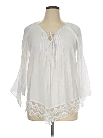 New Directions 3/4 Sleeve Blouse (view 1)