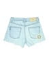 Zara Graphic Blue Denim Shorts Size 12 - 13 - photo 2