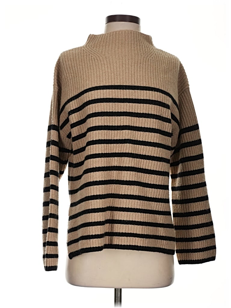 Pre-owned Rails Turtleneck Sweater In Tan