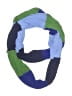 BCBGMAXAZRIA Color Block Blue Scarf One size - photo 1