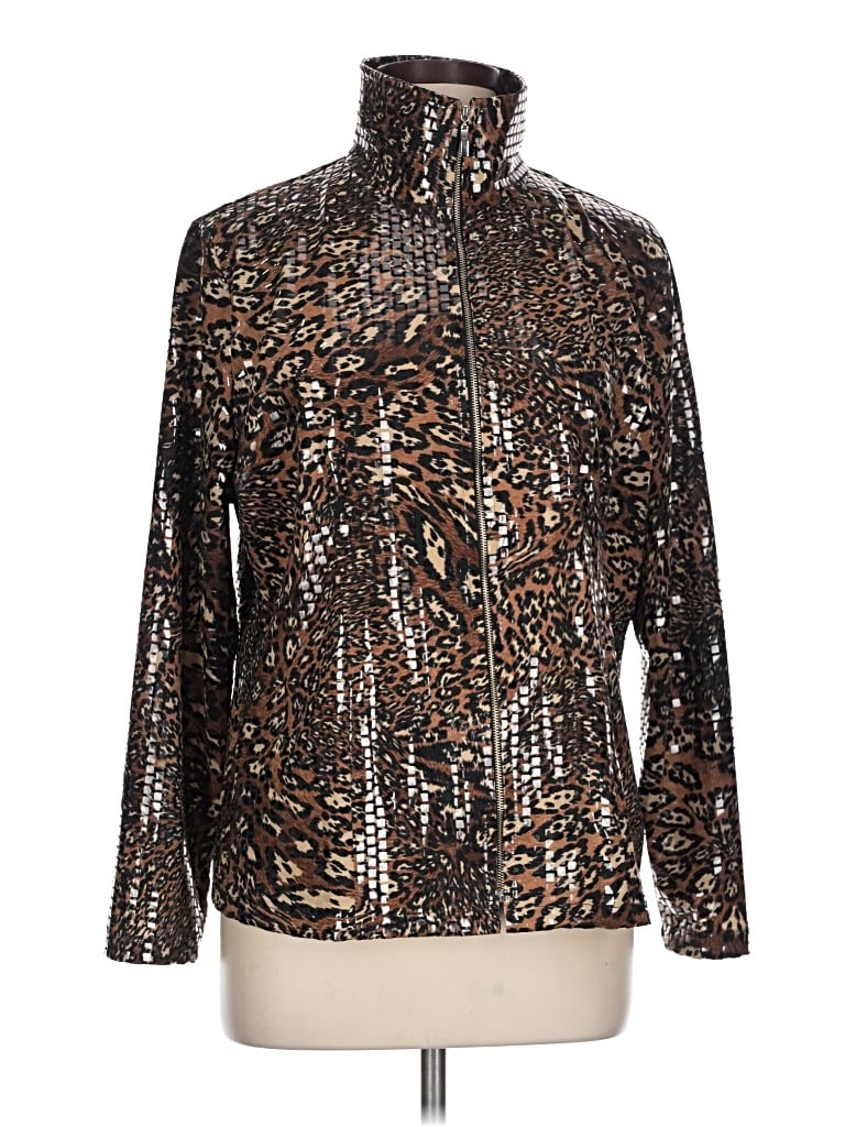 Pre-owned Misook Jacket In Gold