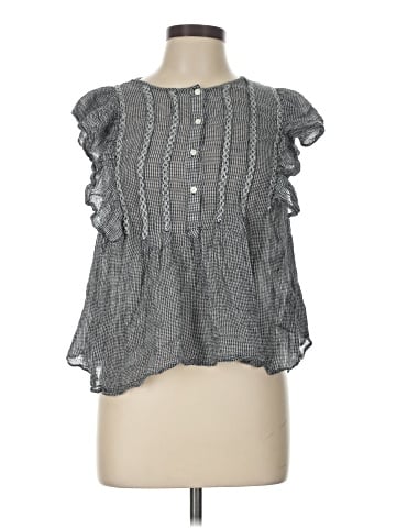 Max Studio Short Sleeve Blouse (view 1)