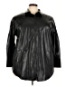 Ellos 100% Polyester Black Raincoat Size 24 - photo 1