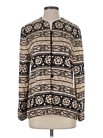 Adrianna Papell Long Sleeve Button-Down Shirt (view 1)