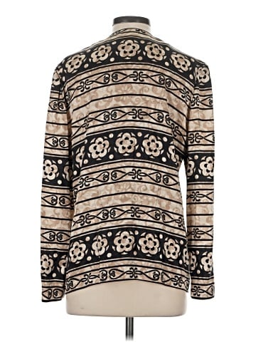 Adrianna Papell Long Sleeve Button-Down Shirt (view 2)