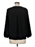 J.Crew 100% Polyester Black 3/4 Sleeve Blouse Size M - photo 2