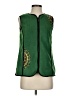 Bob Mackie Green Vest Size XXS - photo 1