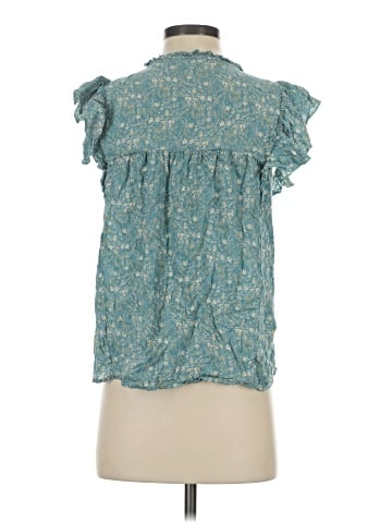 Lucky Brand Short Sleeve Blouse (view 2)