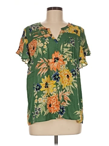 Daniel Rainn Short Sleeve Blouse (view 1)