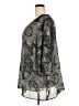 Cato 100% Polyester Gray 3/4 Sleeve Blouse Size 18 - photo 5