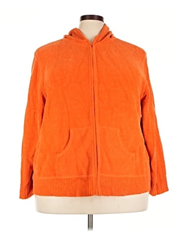 Denim & Co Zip Up Hoodie (view 1)