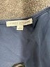 Green Envelope Blue Short Sleeve Top Size L - photo 7