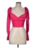 Zara Pink Long Sleeve Top Size M - photo 1