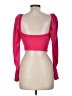 Zara Pink Long Sleeve Top Size M - photo 2