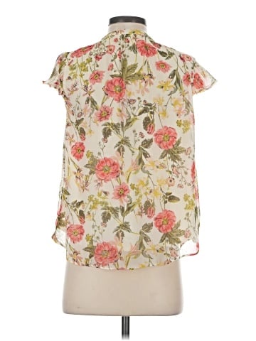 LC Lauren Conrad Short Sleeve Blouse (view 2)