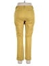 Banana Republic Solid Yellow Khakis Size 8 - photo 2