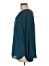 Pleione 100% Polyester Teal Long Sleeve Blouse Size M - photo 5